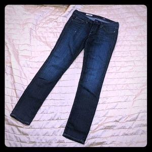 AG skinny jeans dark wash soft 26
